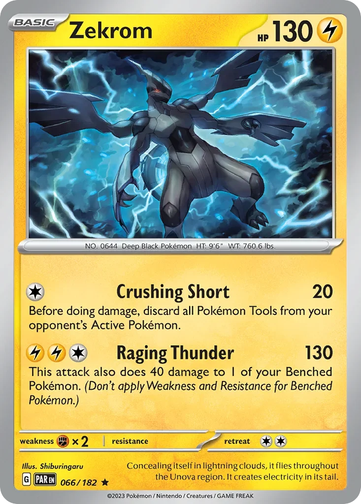 066/182 from Paradox Rift Rare Pokemon Card