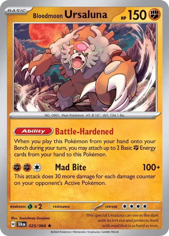 025/064 from Shrouded Fable Card List Rare Pokemon Card