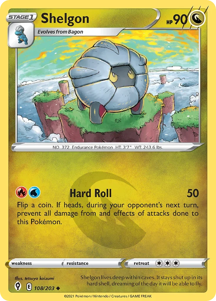 108/203 from Evolving Skies Uncommon Pokemon Card