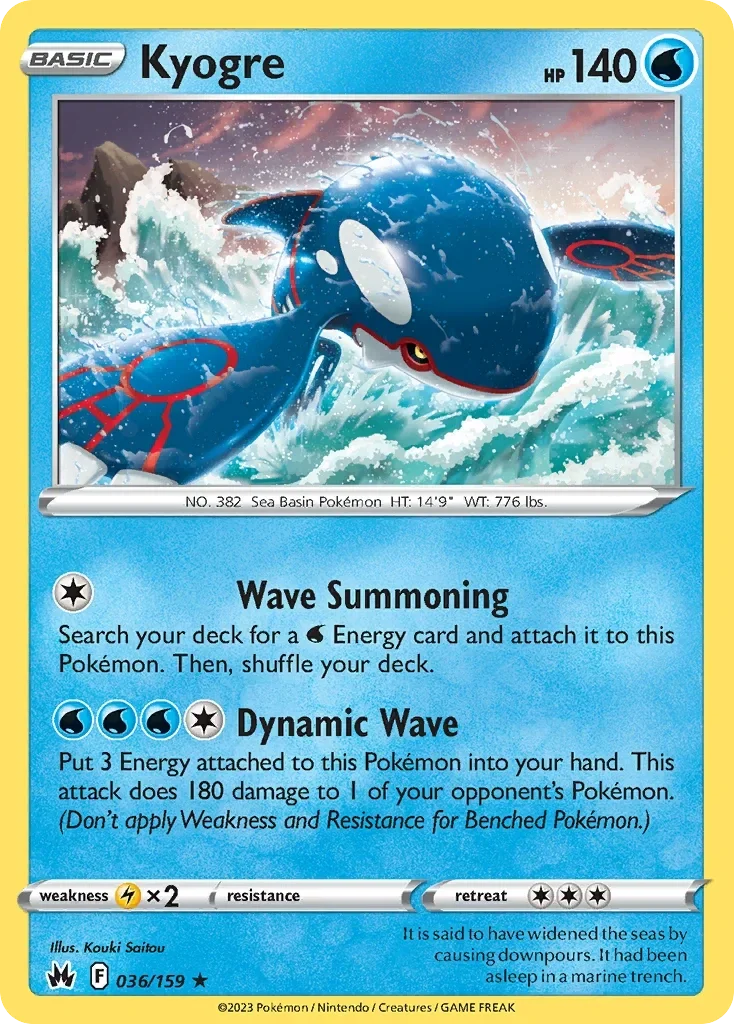 036/159 from Crown Zenith Holo Rare Pokemon Card