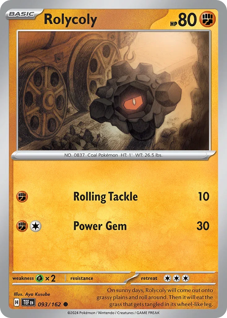 093/162 from Temporal Forces Common Pokemon Card