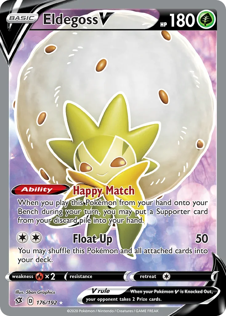 176/192 from Rebel Clash Full Art Pokemon Card