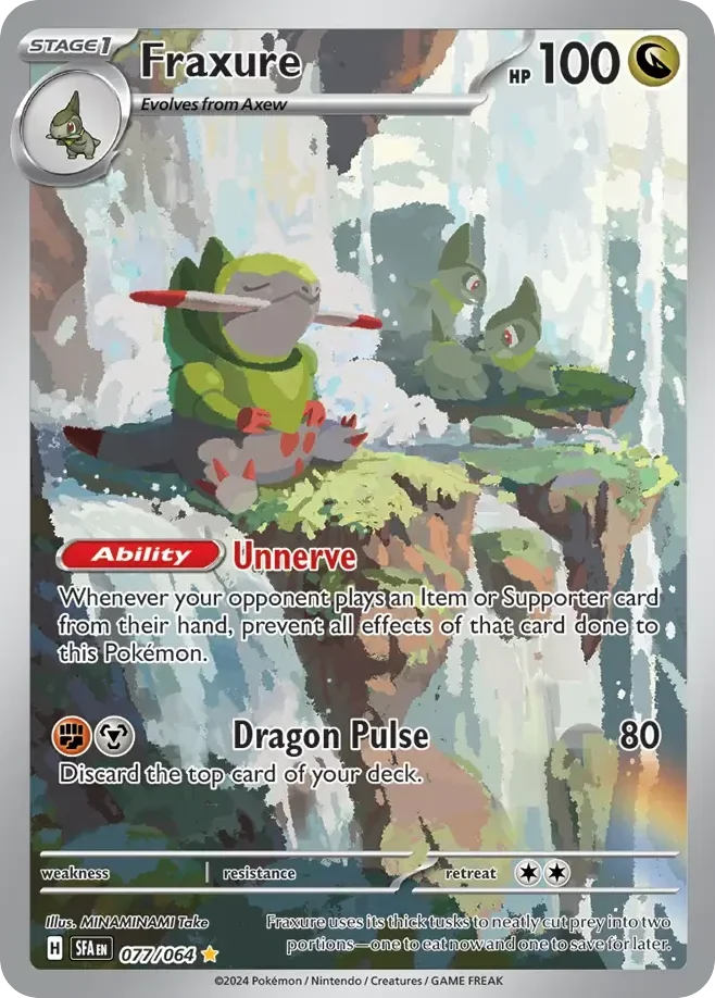 077/064 from Shrouded Fable Card List Illustration Rare Pokemon Card