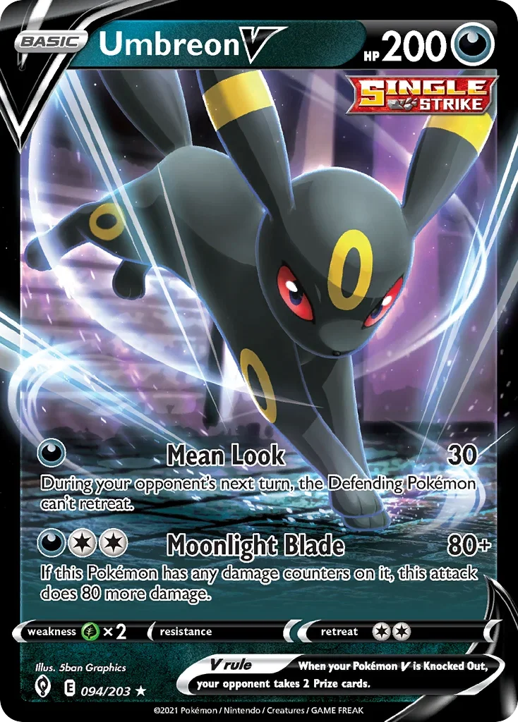094/203 from Evolving Skies Ultra Rare Pokemon Card