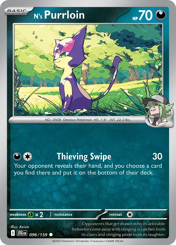 096/159 from Journey Together Common Pokemon Card