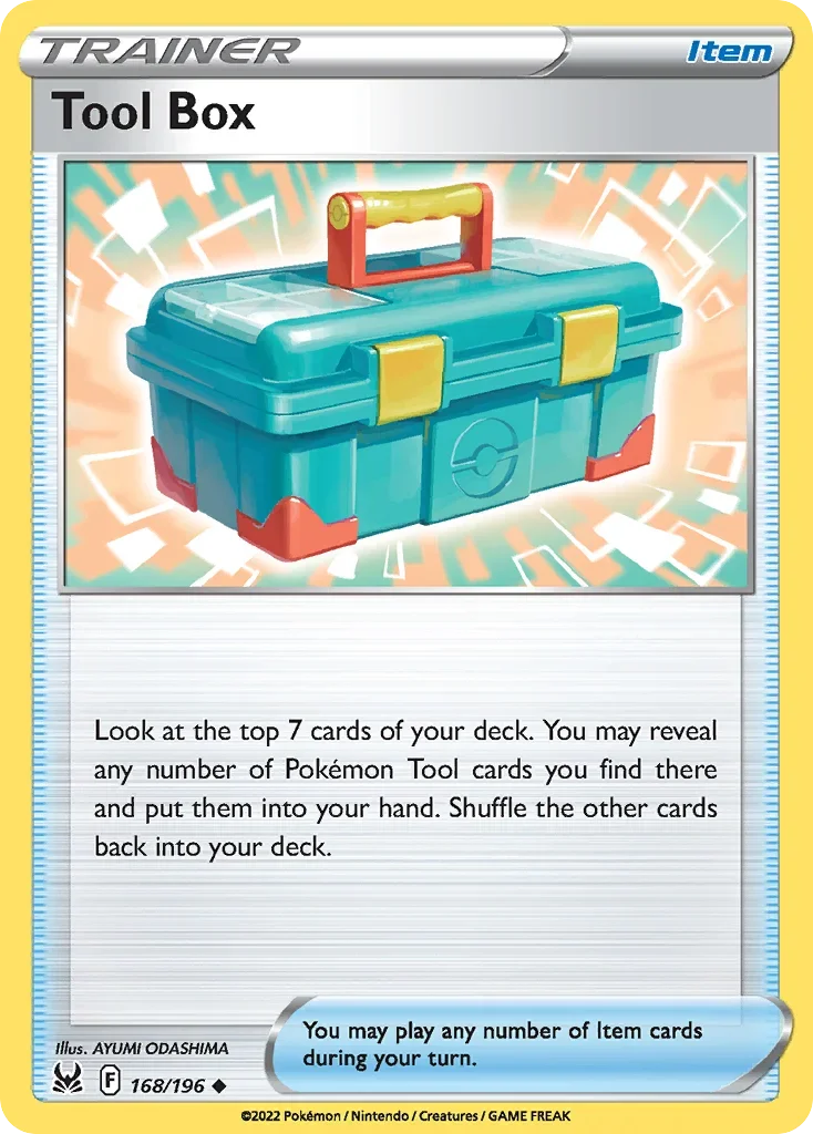 168/196 from Lost Origin Uncommon Pokemon Card
