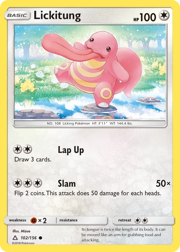 102/156 from Ultra Prism Common Pokemon Card