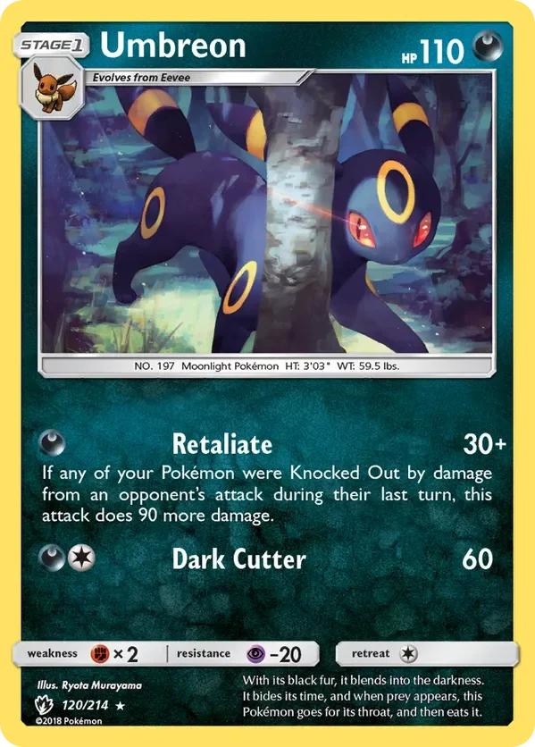 120/214 from Lost Thunder Rare Pokemon Card