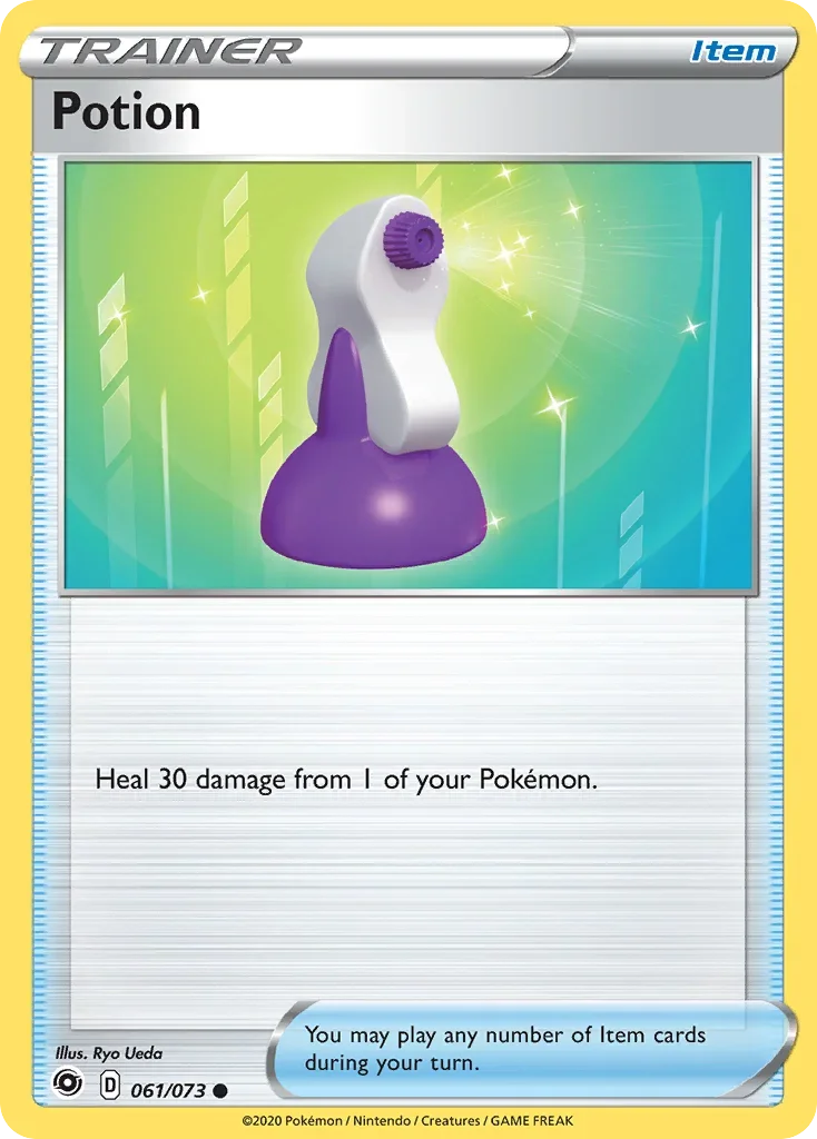 61/73 from Champion's Path Common Trainer Card