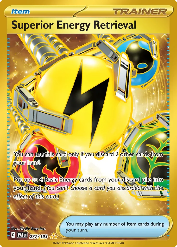 277/193 from Paldea Evolved Hyper Rare Pokemon Card