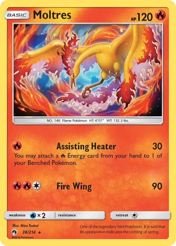 38/214 from Lost Thunder Rare Pokemon Card