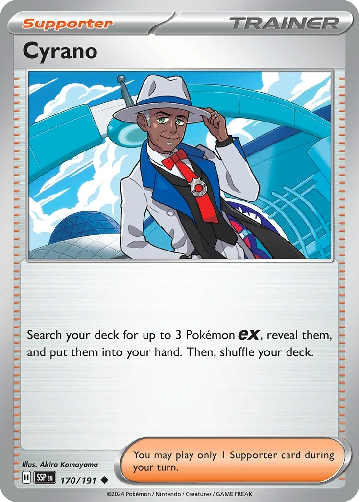 170/191 from Surging Sparks Card List Uncommon Pokemon Card