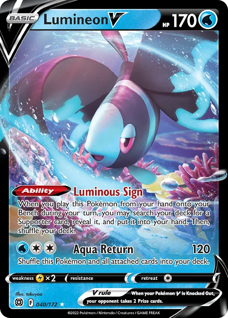 040/172 from Brilliant Stars Ultra Rare Pokemon Card