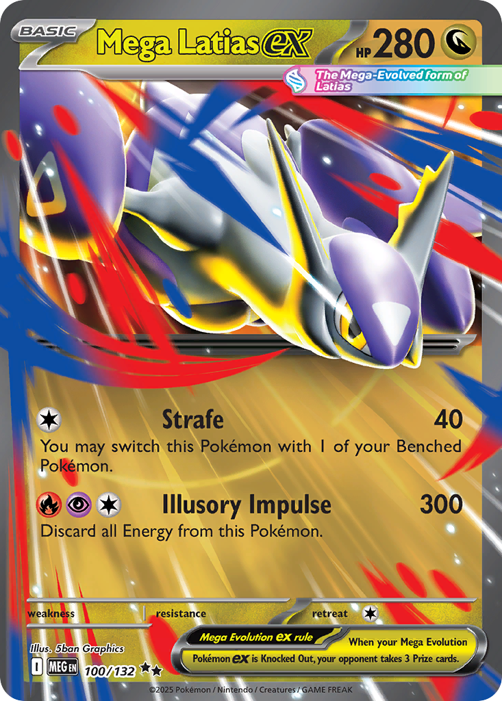 100/132 from Mega Evolution double-rare