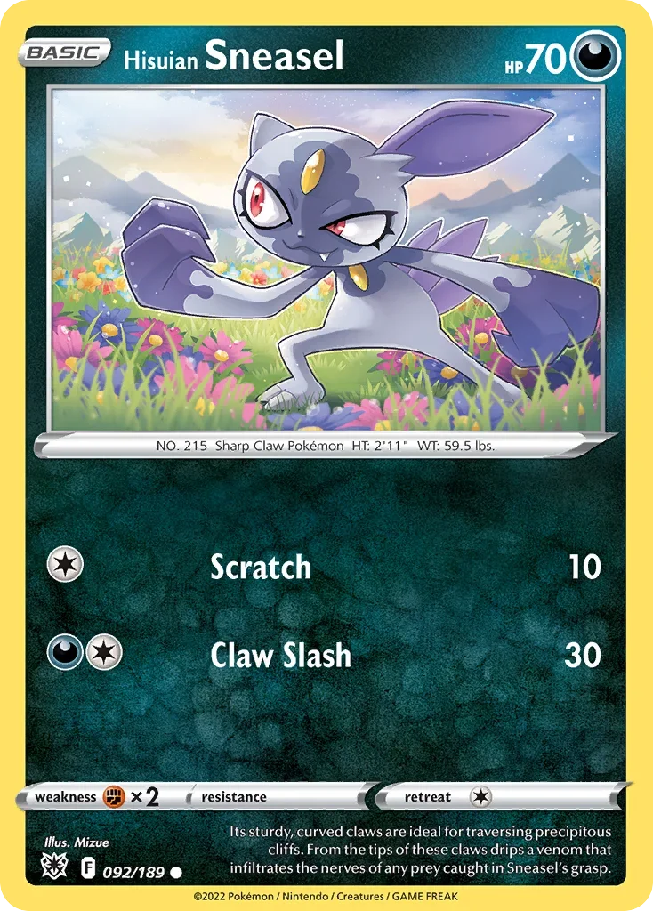 092/189 from Astral Radiance Common Pokemon Card