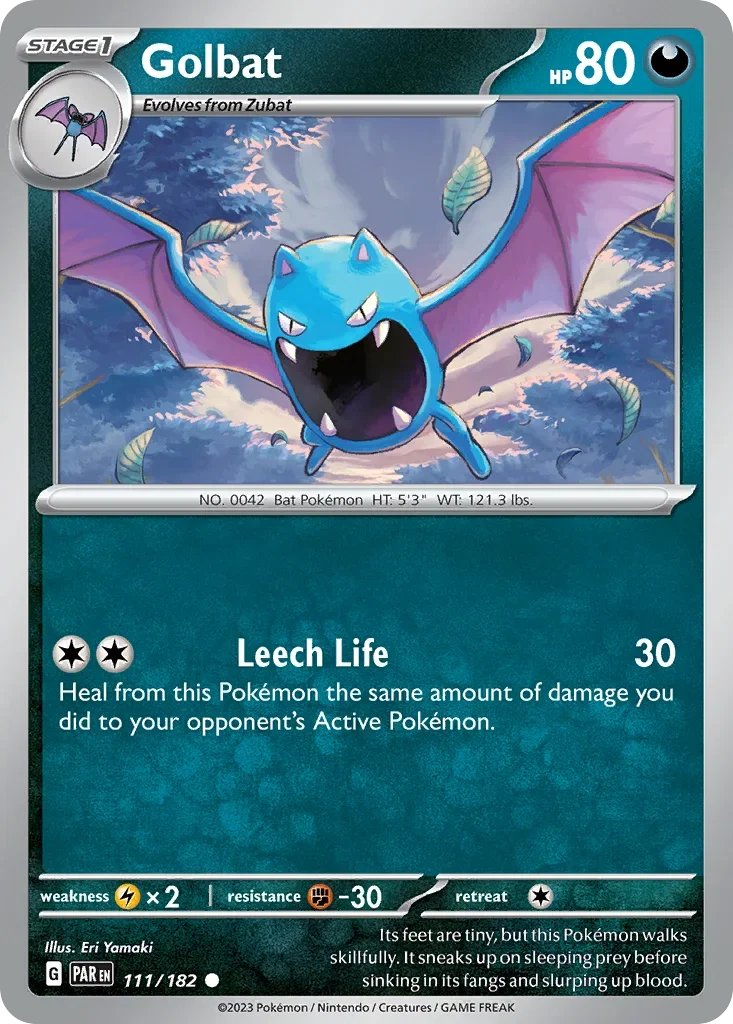 111/182 from Paradox Rift Common Pokemon Card