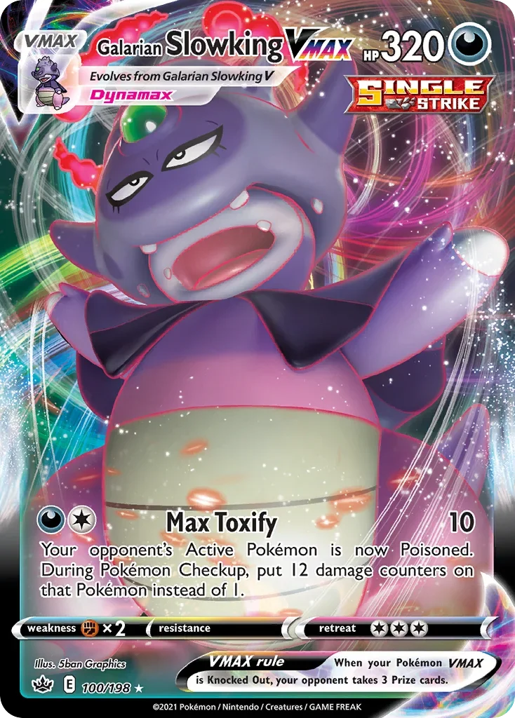 100/198 from Chilling Reign Ultra Rare Pokemon Card