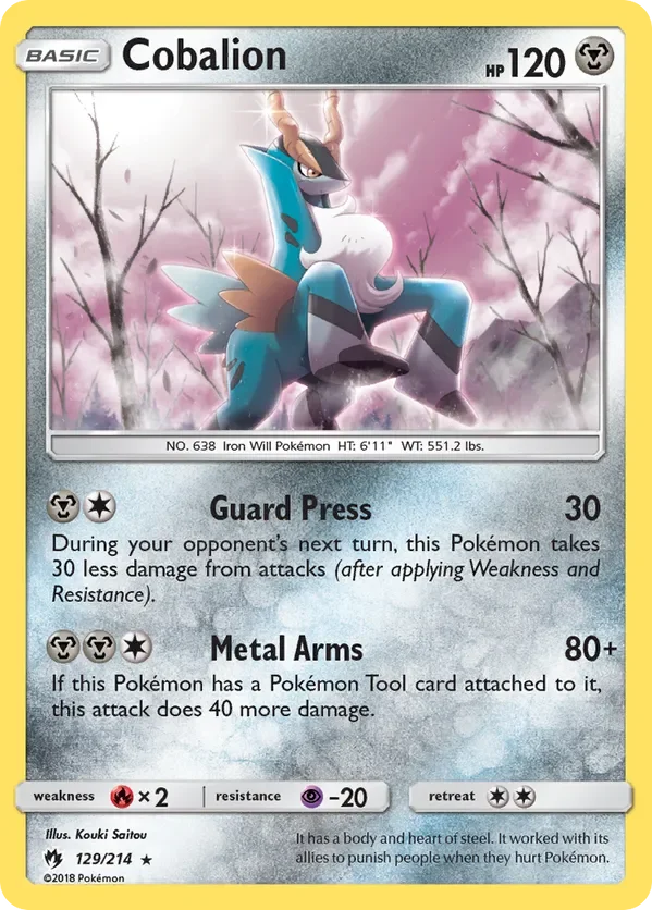 129/214 from Lost Thunder Holo Rare Pokemon Card