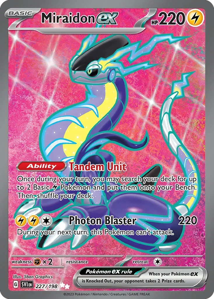 227/198 from Scarlet & Violet Ultra Rare Pokemon Card