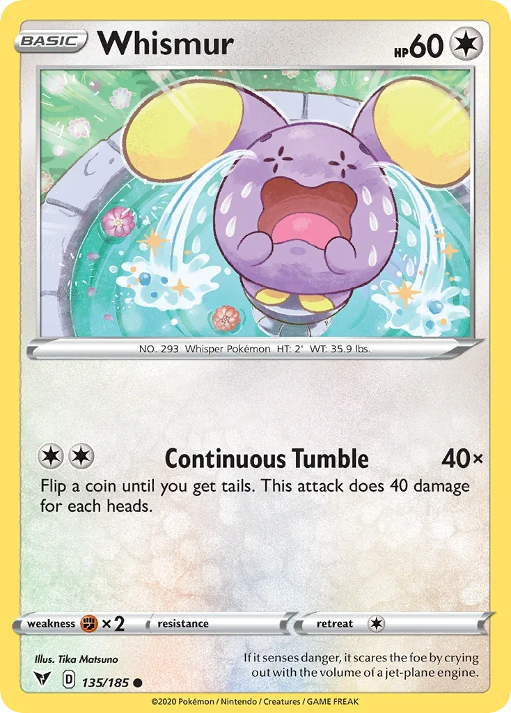 135/185 from Vivid Voltage Common Pokemon Card