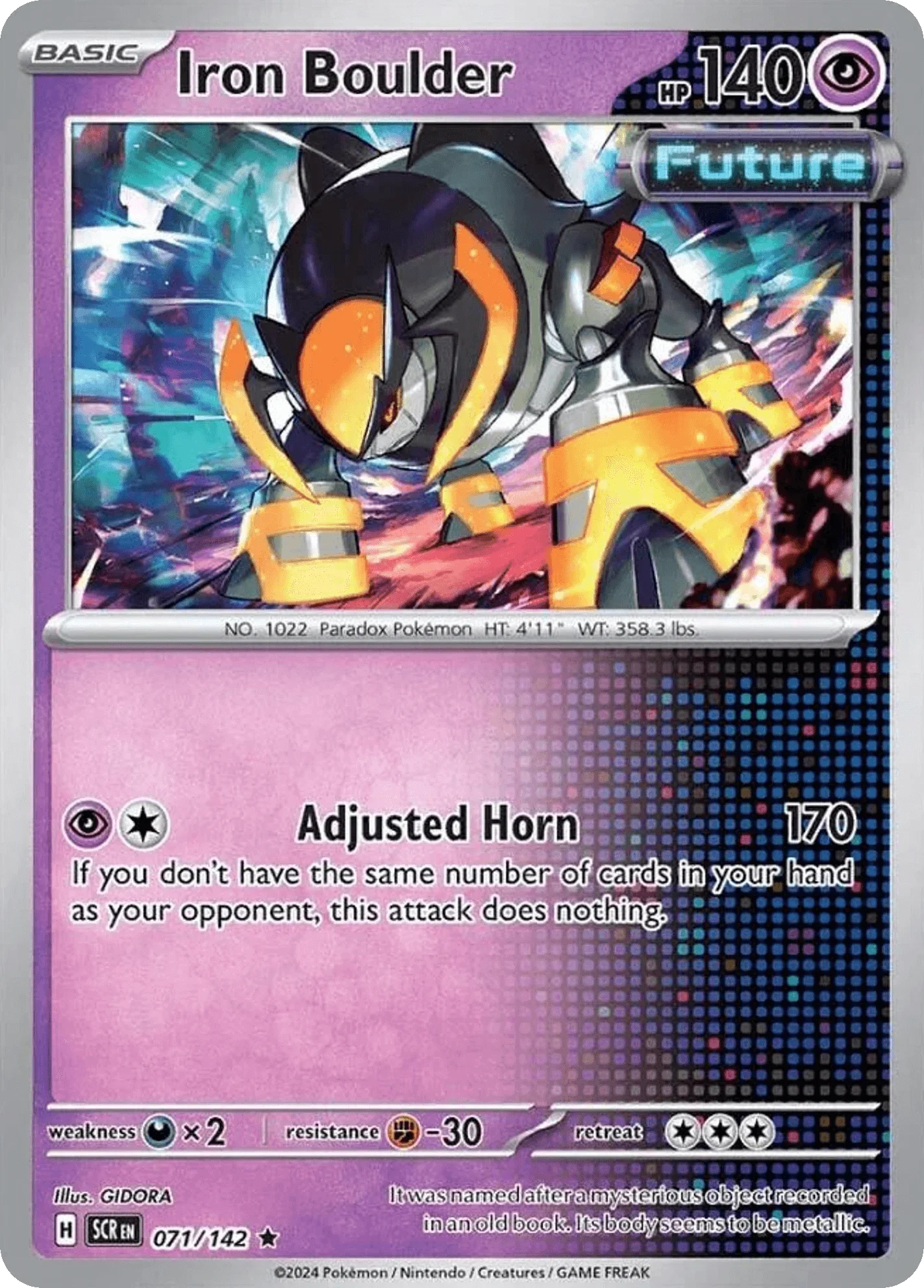 071/142 from Stellar Crown Card List Rare Pokemon Card