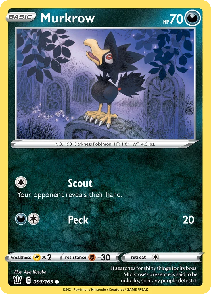 093/163 from Battle Styles Common Pokemon Card