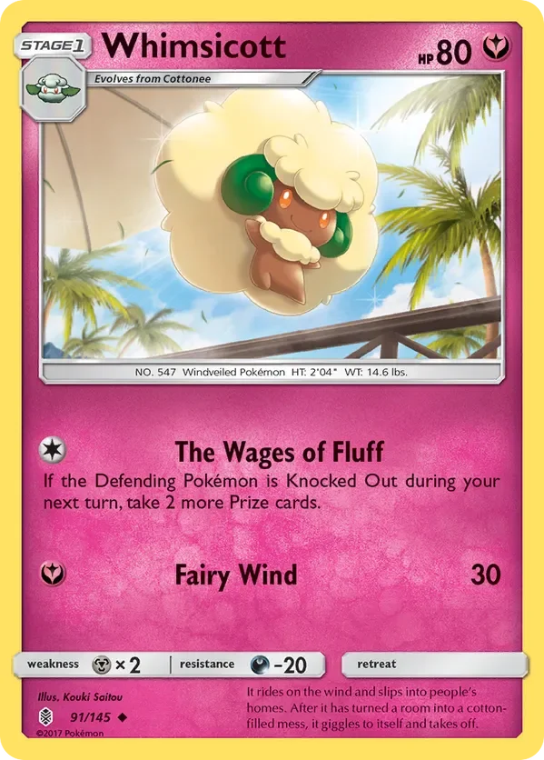 91/145 from Guardians Rising Uncommon Pokemon Card