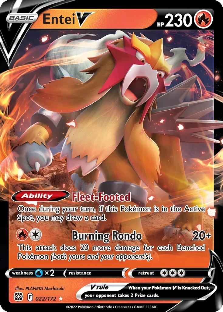022/172 from Brilliant Stars Ultra Rare Pokemon Card