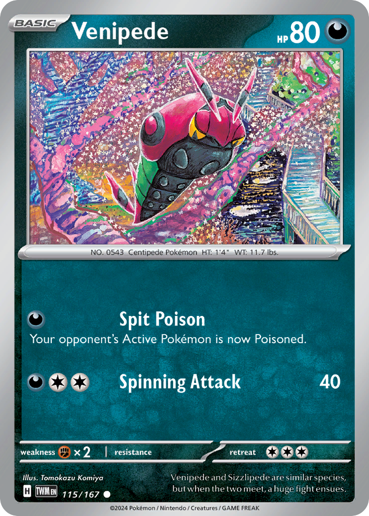115/167 from Twilight Masquerade Common Pokemon Card
