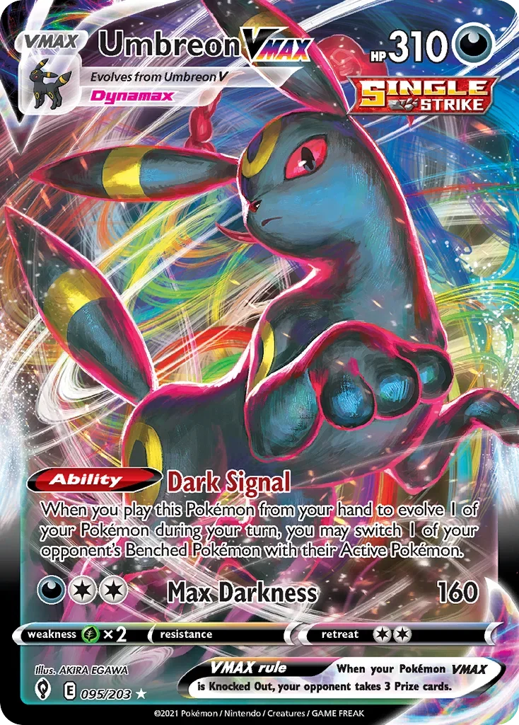 095/203 from Evolving Skies Ultra Rare Pokemon Card
