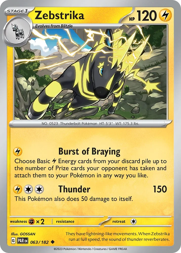 063/182 from Paradox Rift Uncommon Pokemon Card