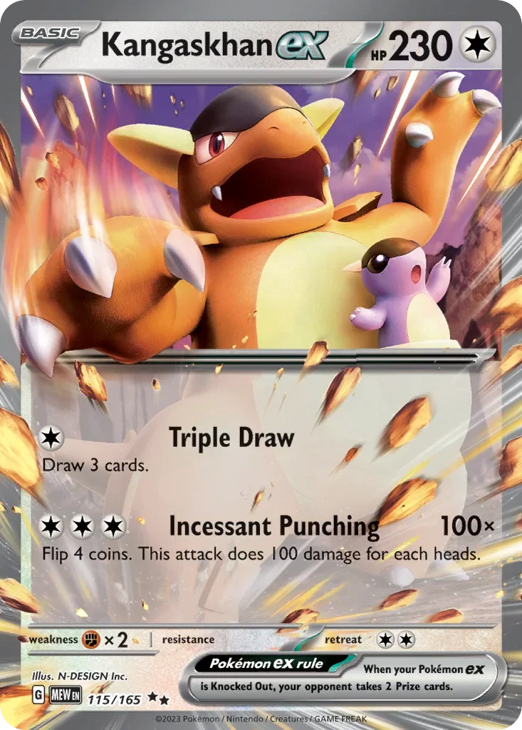 115/165 from 151 Double Rare Pokemon Card