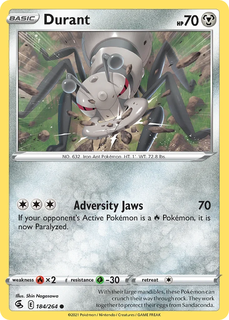 184/264 from Fusion Strike Common Pokemon Card
