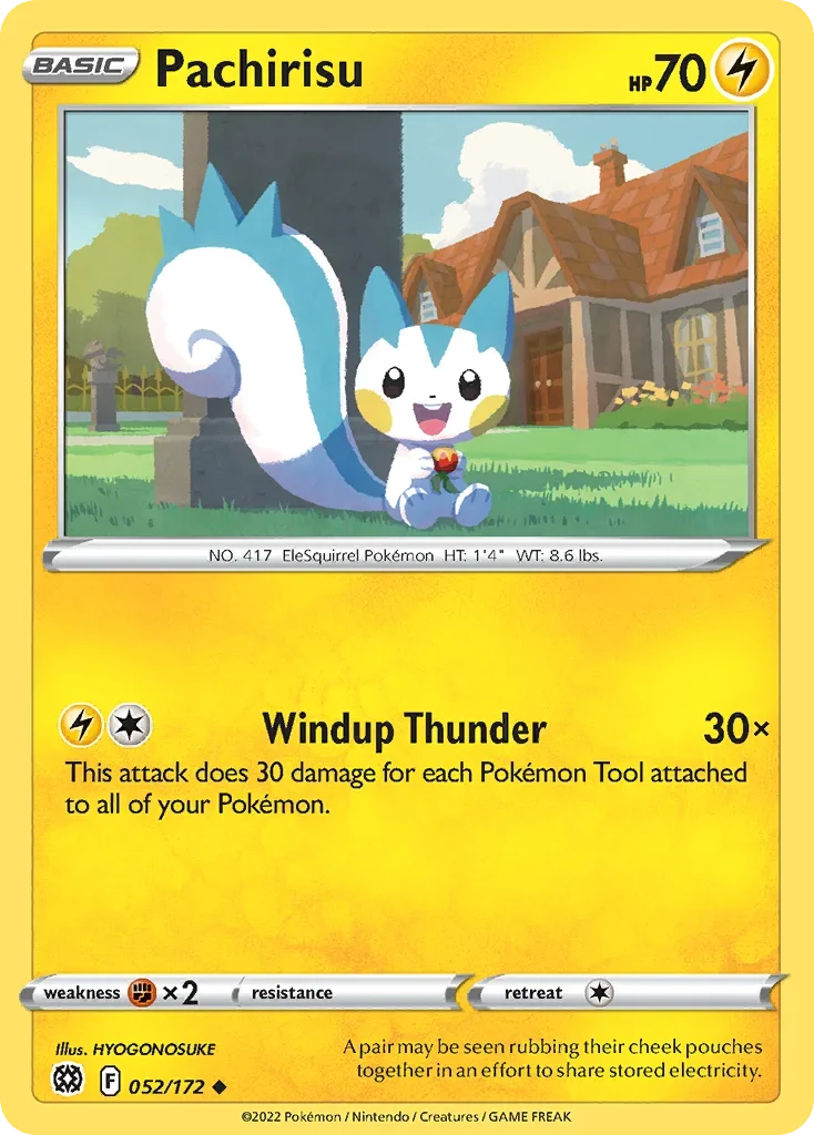 052/172 from Brilliant Stars Uncommon Pokemon Card