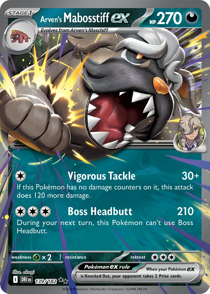139/182 from Destined Rivals Double Rare Pokemon Card