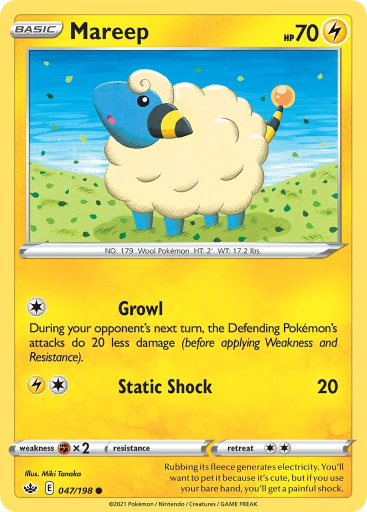 047/198 from Chilling Reign Common Pokemon Card