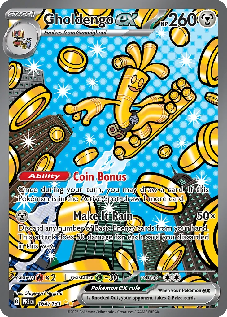 164/131 from Prismatic Evolutions Card List Special Illustration Rare Pokemon Card