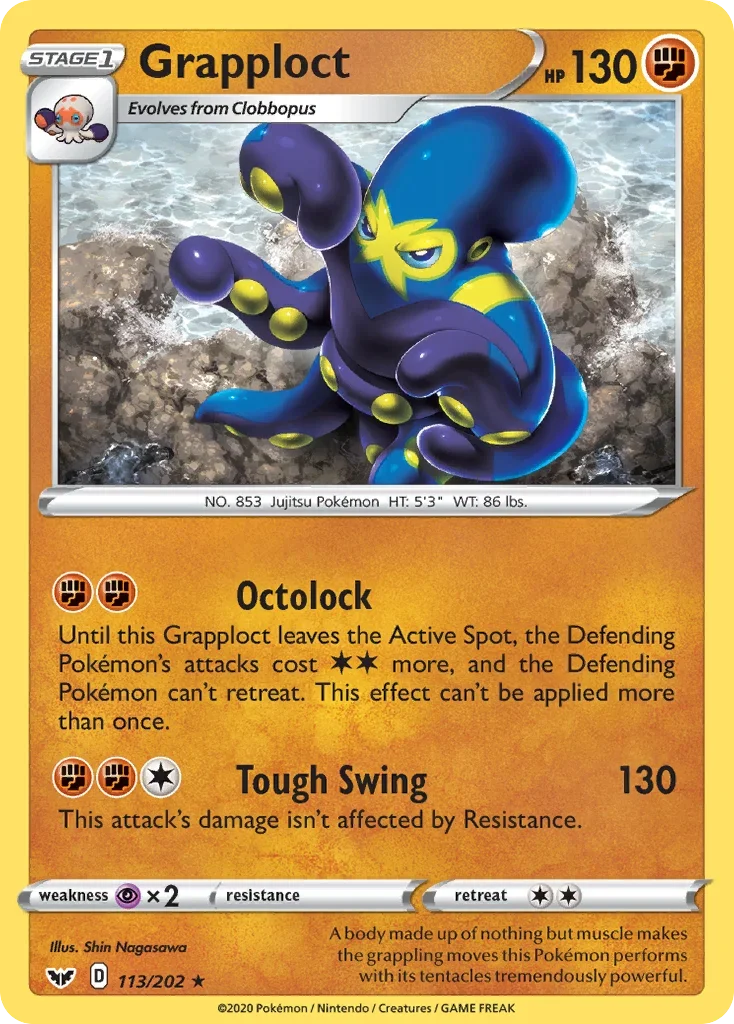 113/202 from Sword & Shield Rare Pokemon Card