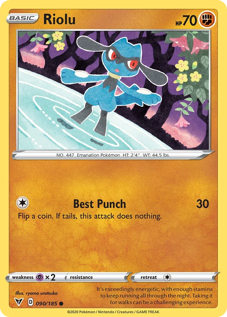 090/185 from Vivid Voltage Common Pokemon Card