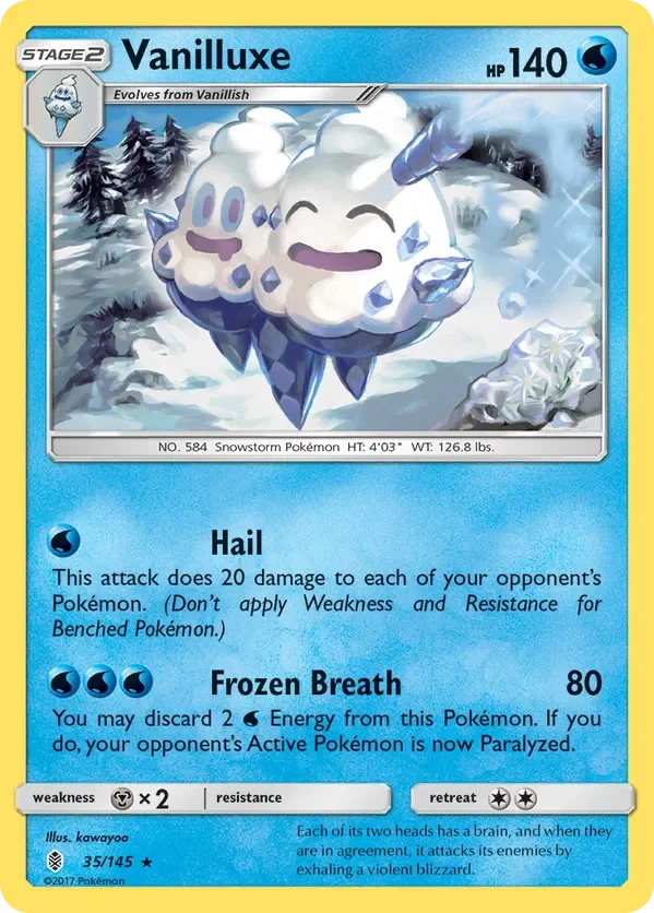 35/145 from Guardians Rising Rare Pokemon Card