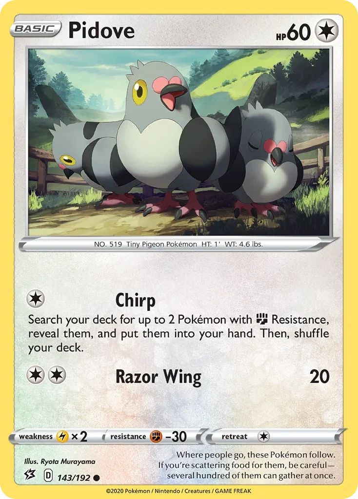 143/192 from Rebel Clash Common Pokemon Card