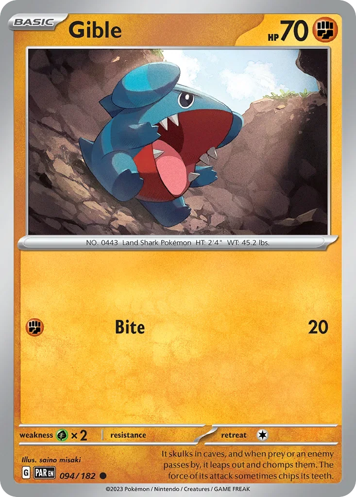 094/182 from Paradox Rift Common Pokemon Card