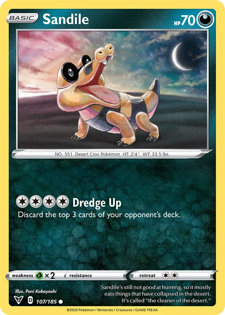 107/185 from Vivid Voltage Common Pokemon Card