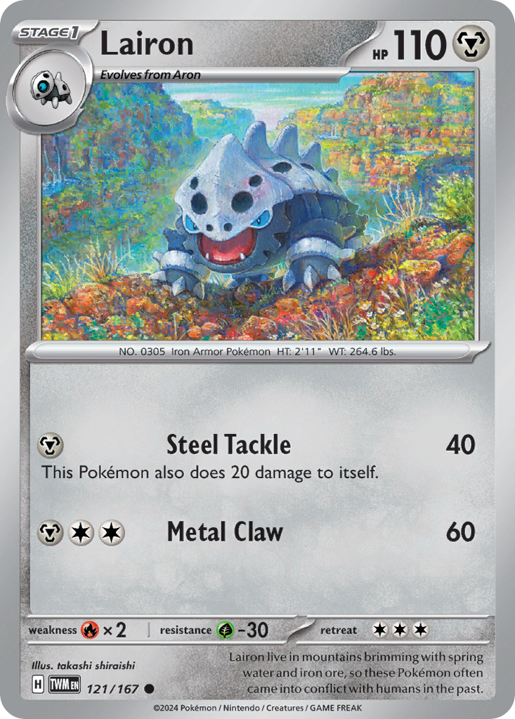 121/167 from Twilight Masquerade Common Pokemon Card