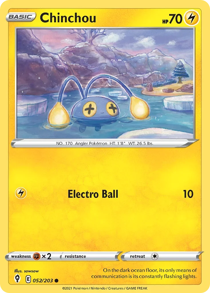 052/203 from Evolving Skies Common Pokemon Card