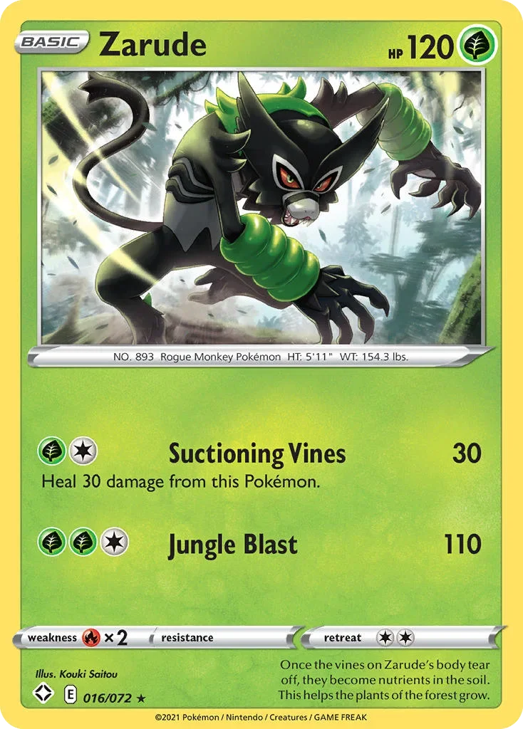 016/072 from Shining Fates Rare Pokemon Card