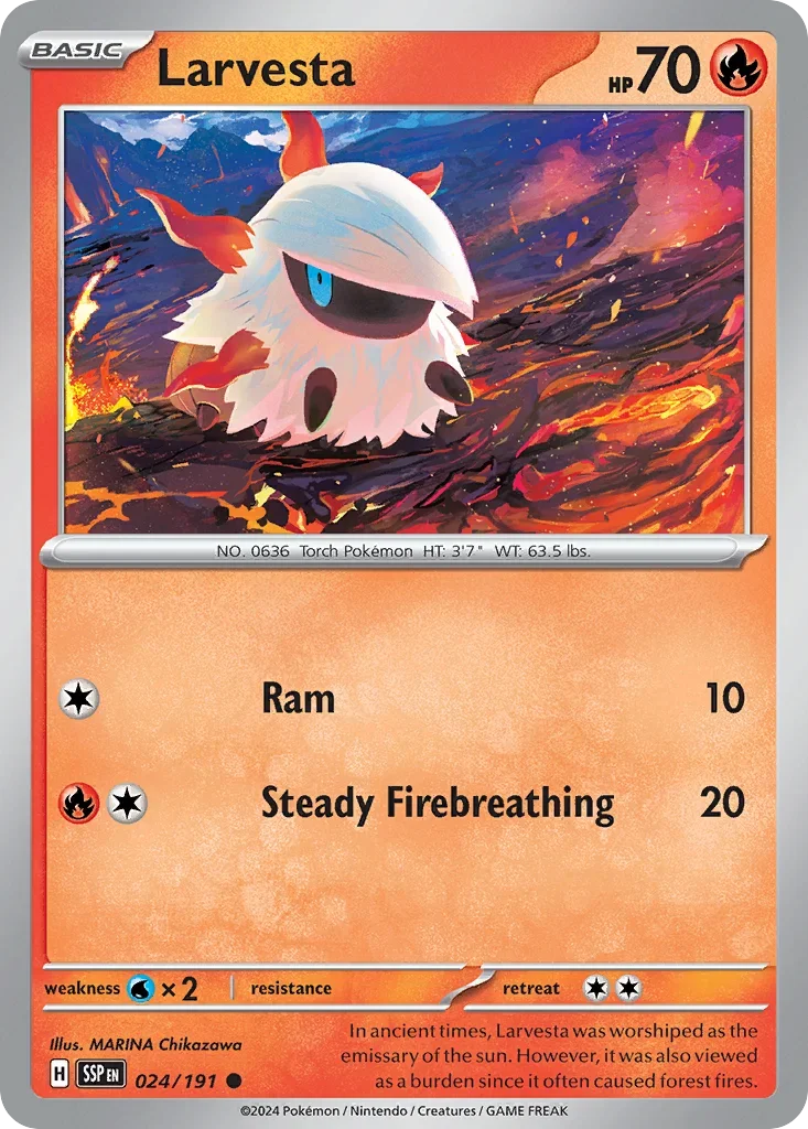 024/191 from Surging Sparks Card List Common Pokemon Card