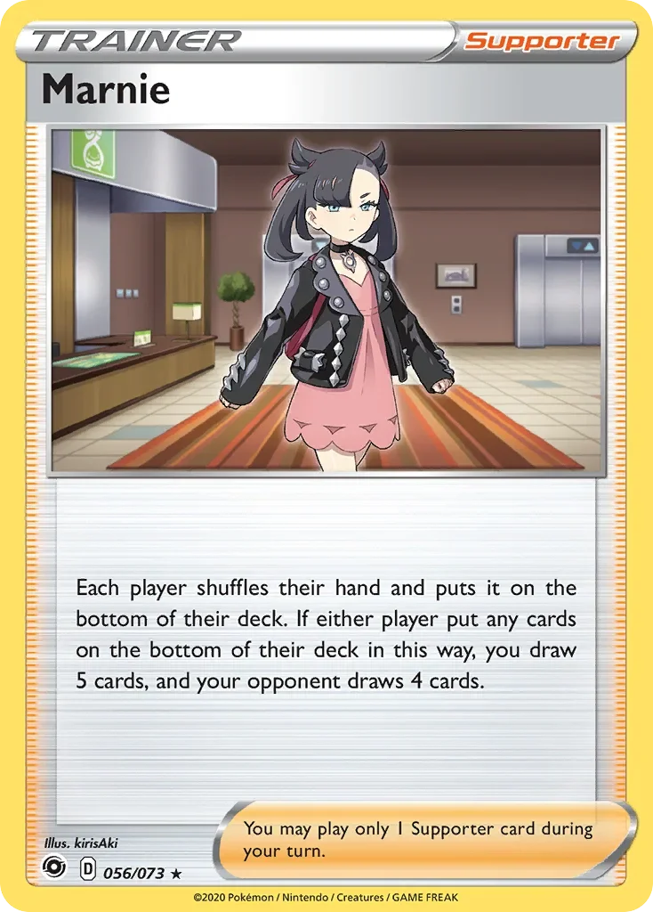 56/73 from Champion's Path Holo Rare Trainer Card