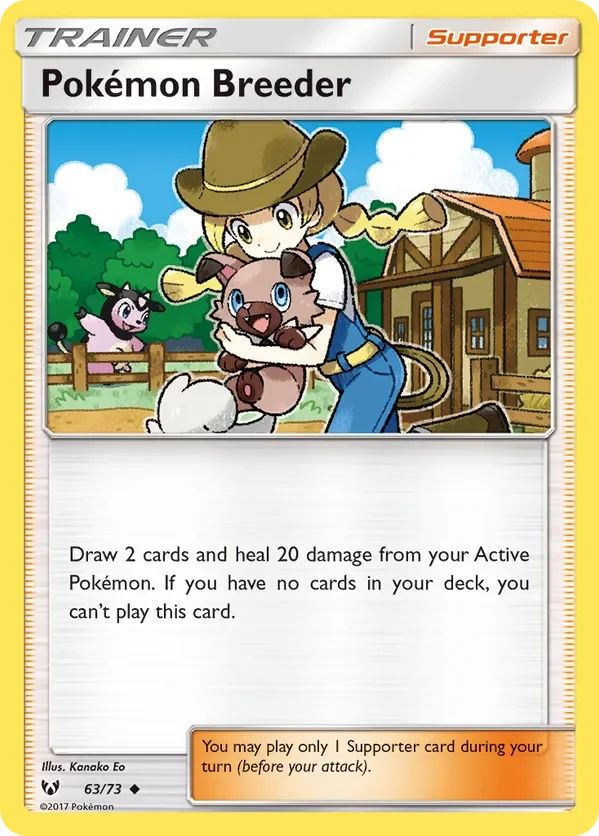 63/73 from Shining Legends Uncommon Trainer Card