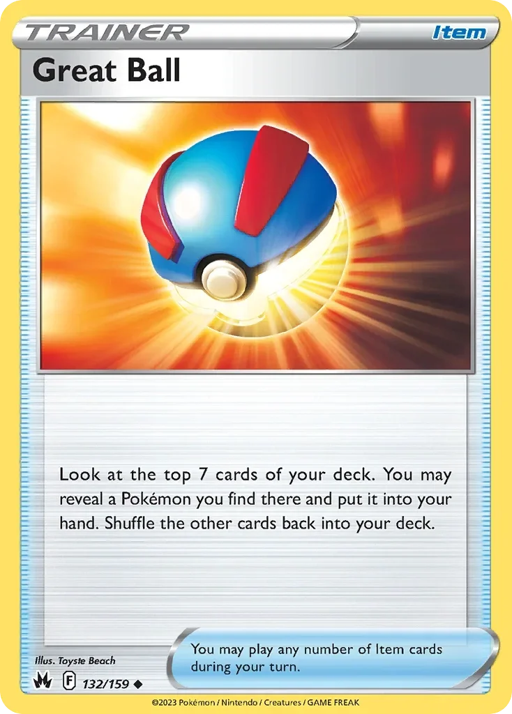 132/159 from Crown Zenith Uncommon Pokemon Card